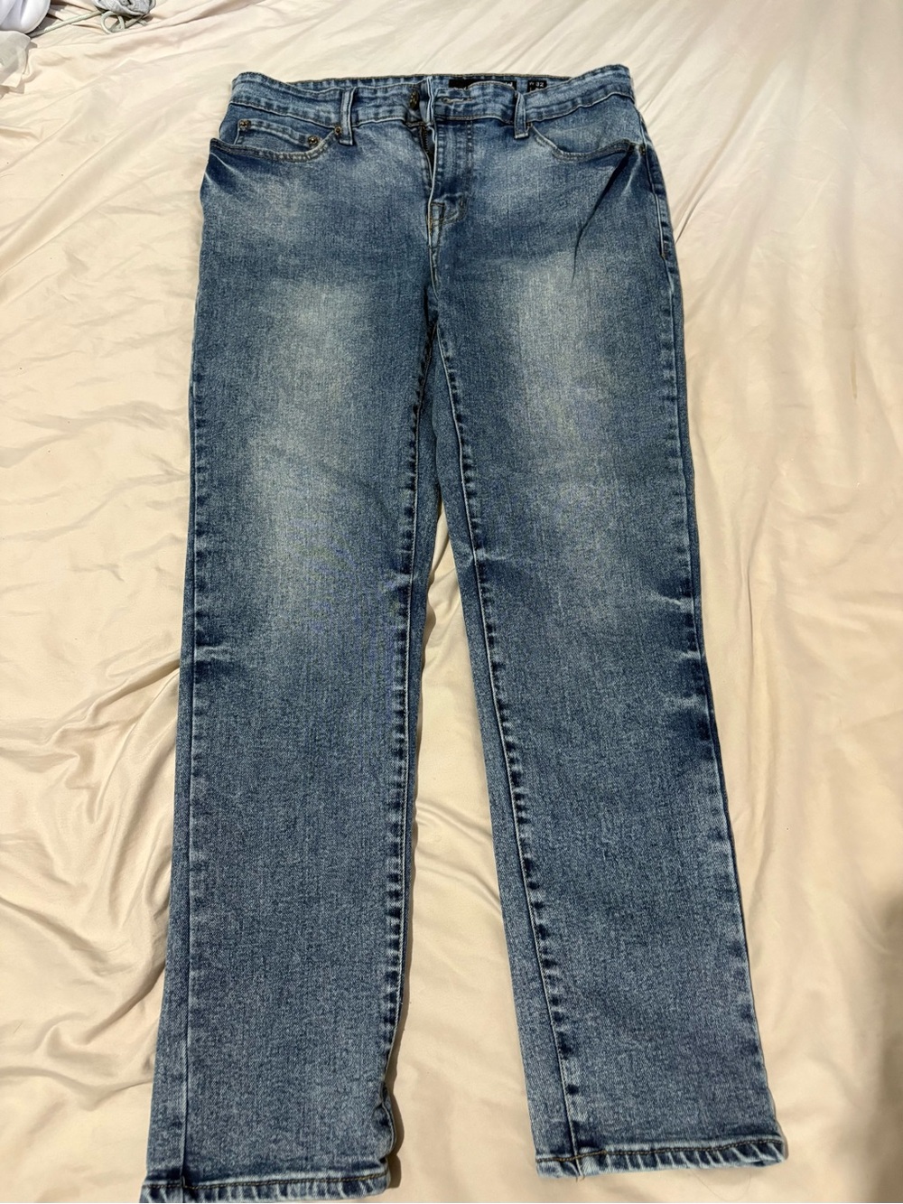 Classic Straight Leg Blue Jeans 32x30